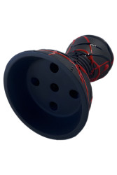 Чаша для Кальяна Gusto Bowls Killa bowl Glaze Red/Black